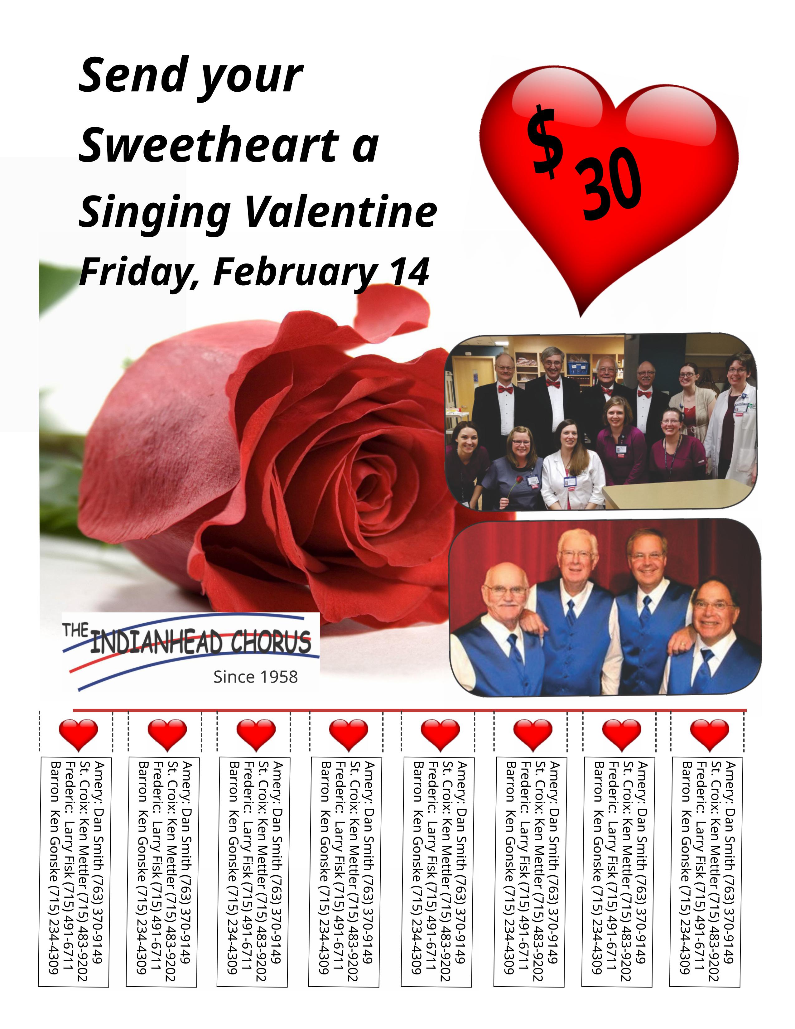 Valentine Flyer